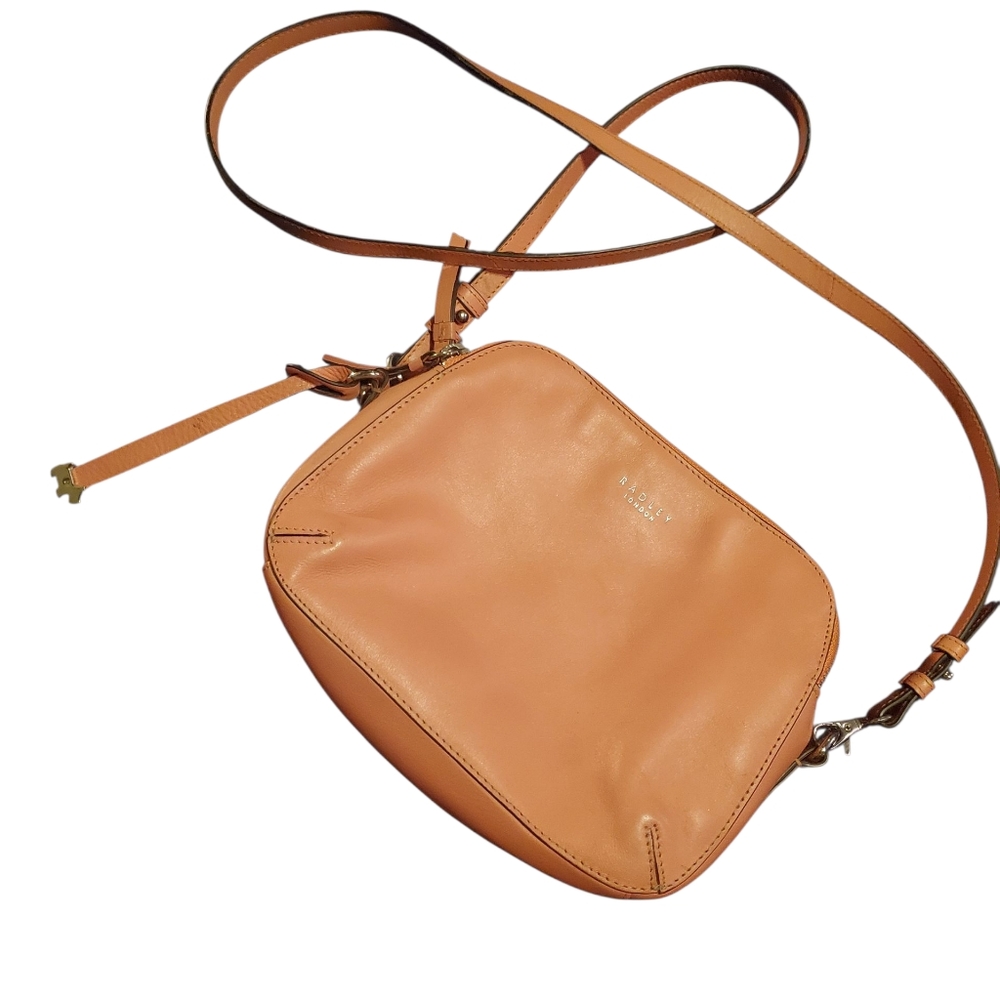 Cute Peach Colored Radley Crossbody Bag